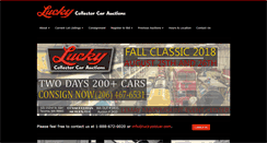 Desktop Screenshot of luckyoldcar.com